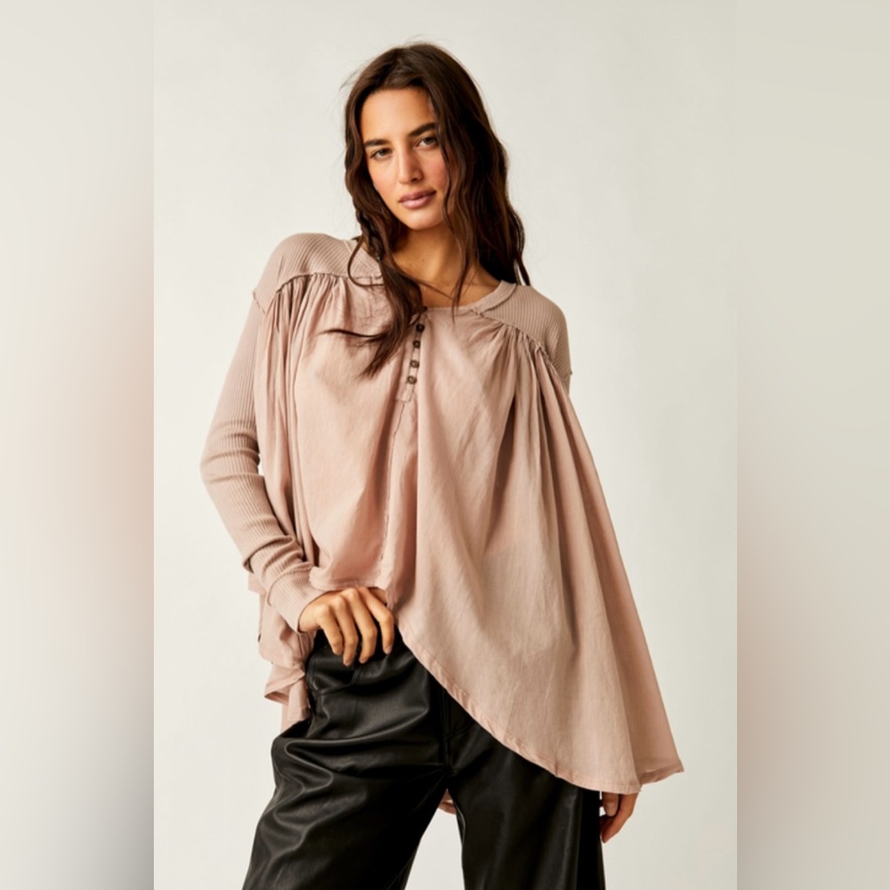 Free People Blush Tunic Top